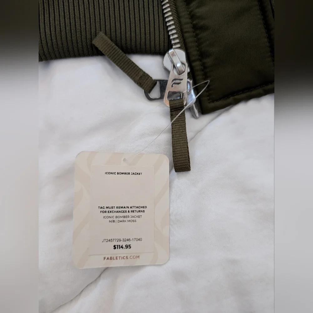 Fabletics Iconic Bomber Jacket - Picture 3 of 9